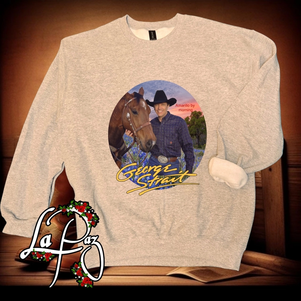 George Straight Grey Sweatshirt